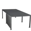hespéride Pérgolas>Persiana para pérgola ÉVORA gris grafito 3.6x6m