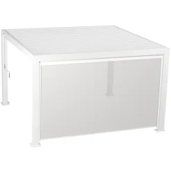 hespéride Pérgolas>Persiana para pérgola ÉVORA blanca 3.6x6