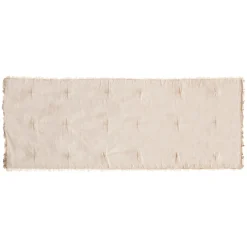 atmosphera Cojines Y Fundas Decorativas>Pie De Cama Riviera Beige 60x180cm