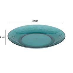 5five Platos>Plato de postre ESTIVA 20cm verde de poliestireno
