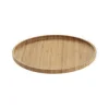 secret d'gourmet Degustación>Plato de postre natural de bambú 19.5cm
