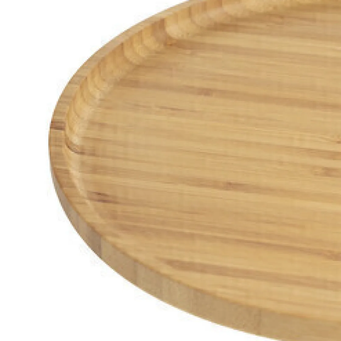 secret d'gourmet Degustación>Plato de postre natural de bambú 19.5cm