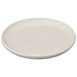 Platos>Plato de postre NORA blanco de porcelana 21cm