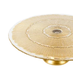 Platos Para Tartas, Tartas Y Bombones>Plato De Tarta Con Pie Ixxir De Vidrio 33Cm