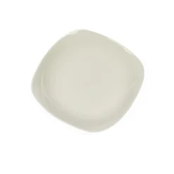 Platos>Plato Hondo Cuadrado Blanco de Cerámica