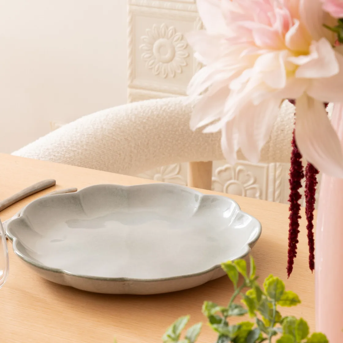 secret d'gourmet Platos>Plato llano AUDE de gres 26cm