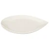 secret d'gourmet Platos>Plato Llano Blanco Gota Porcelana 26cm