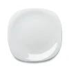 Platos>Plato Llano Cuadrado Parma Blanco 27cm