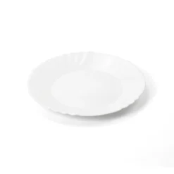 Platos>Plato Postre Blanco Ebro