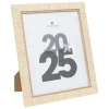 atmosphera Marcos Y Fotos>Portarretrato Thea Beige De MDF 20x25cm