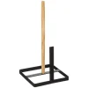 5five Servilleteros Y Portarollos>Portarrollos Cocina Metal/Madera 15x30Cm