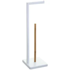 5five Accesorios De Lavabo>Portarrollos wc bambú NATUREO blanco