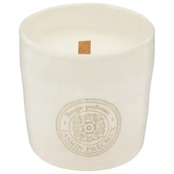 atmosphera Velas>Portavelas Con Vela Aroma Jazmín 350Gr