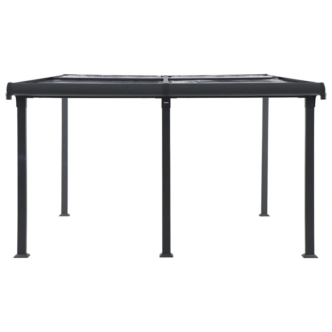 hespéride Pérgolas>Pérgola ENOLIE graphite de aluminio 3,5x4m