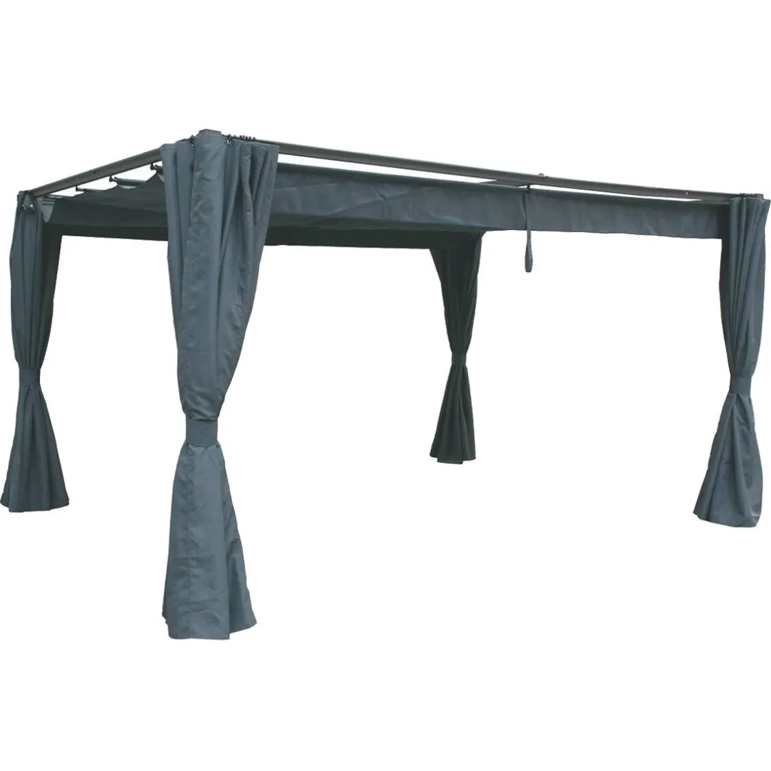 hespéride Pérgolas>Pérgola PALMEIRA gris ardosia 3x4m