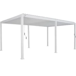 hespéride Pérgolas>Pérgola ÉVORA blanca 3,6x6m