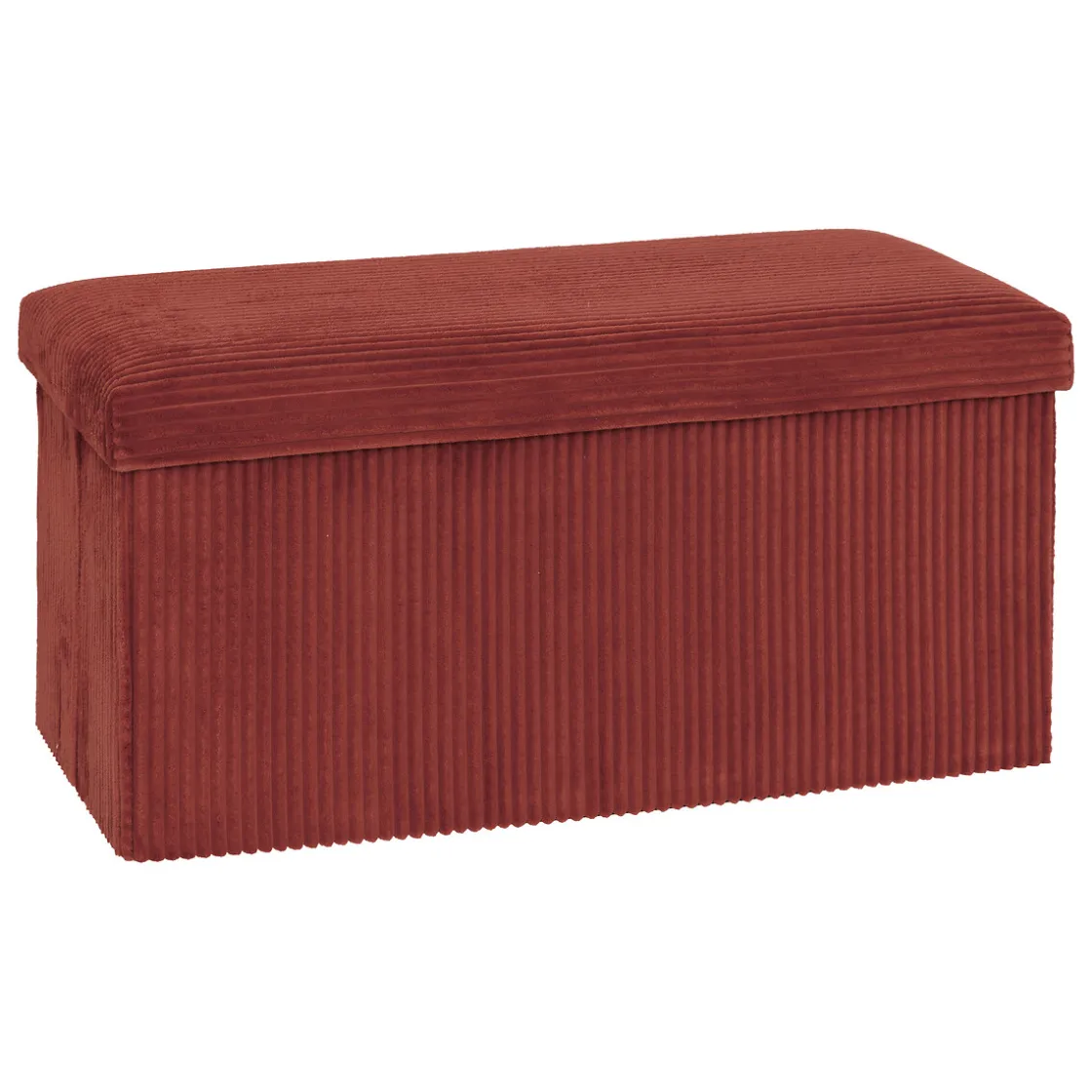 atmosphera Puff Y Banquitos|Estilo Contemporaneo>Puf doble con almacenaje terracota
