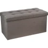 atmosphera Puff Y Banquitos|Estilo Contemporaneo>Puf Lysandre C/Almacenaje 76x38x38Cm
