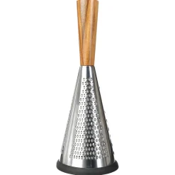 5five Placas Calefactoras Y Tablas De Cortar>Rallador Inoxidable Con Mango Acacia