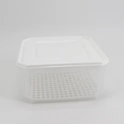 Tapas Y Cubiertas>Recipiente Cuad. C/Red Blanco