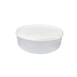 Tapas Y Cubiertas>Recipiente Plast. Red. Tapa Blanca 1.3L