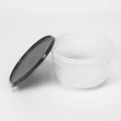 Tapas Y Cubiertas>Recipiente Plast. Red. Tapa Gris 4L