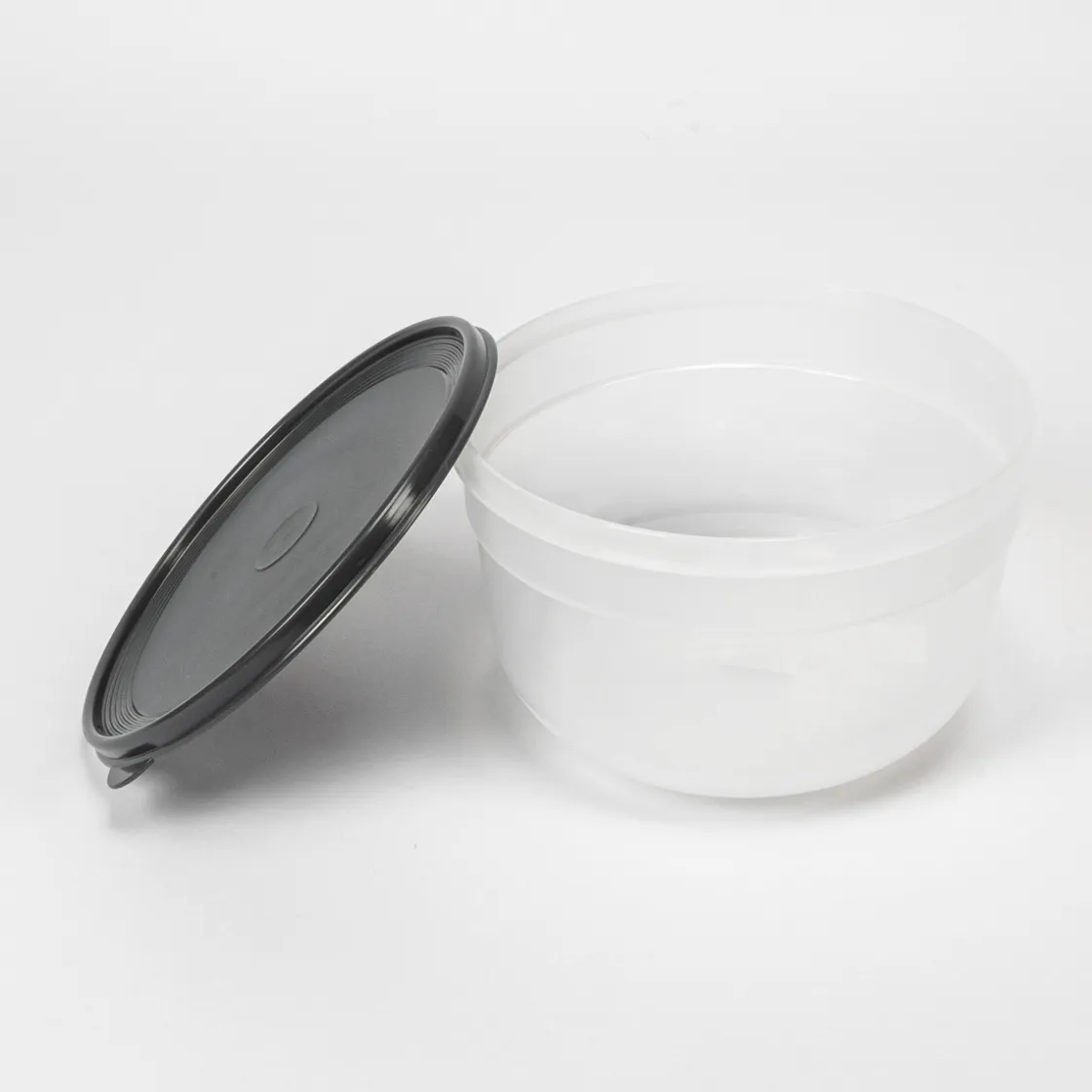 Tapas Y Cubiertas>Recipiente Plast. Red. Tapa Gris 4L