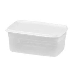Tapas Y Cubiertas>Recipiente Rectangular Blanco 1.7L