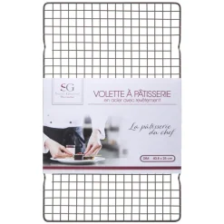 secret d'gourmet Moldes Y Otros Utensilios De Cocina>Rejilla De Enfriamiento 41x23x2Cm