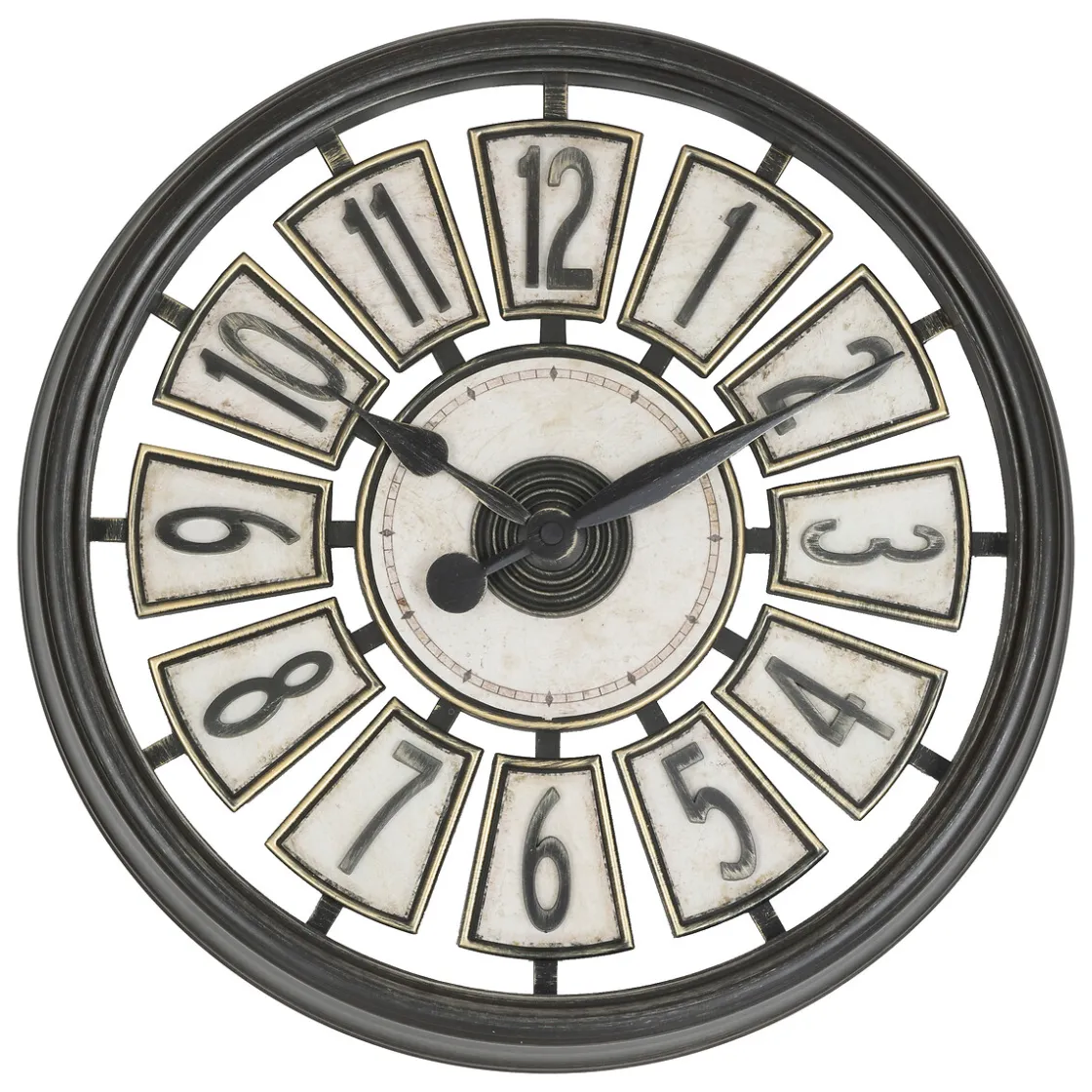 atmosphera Relojes|Estilo Industrial>Reloj DAVY marrón 39cm