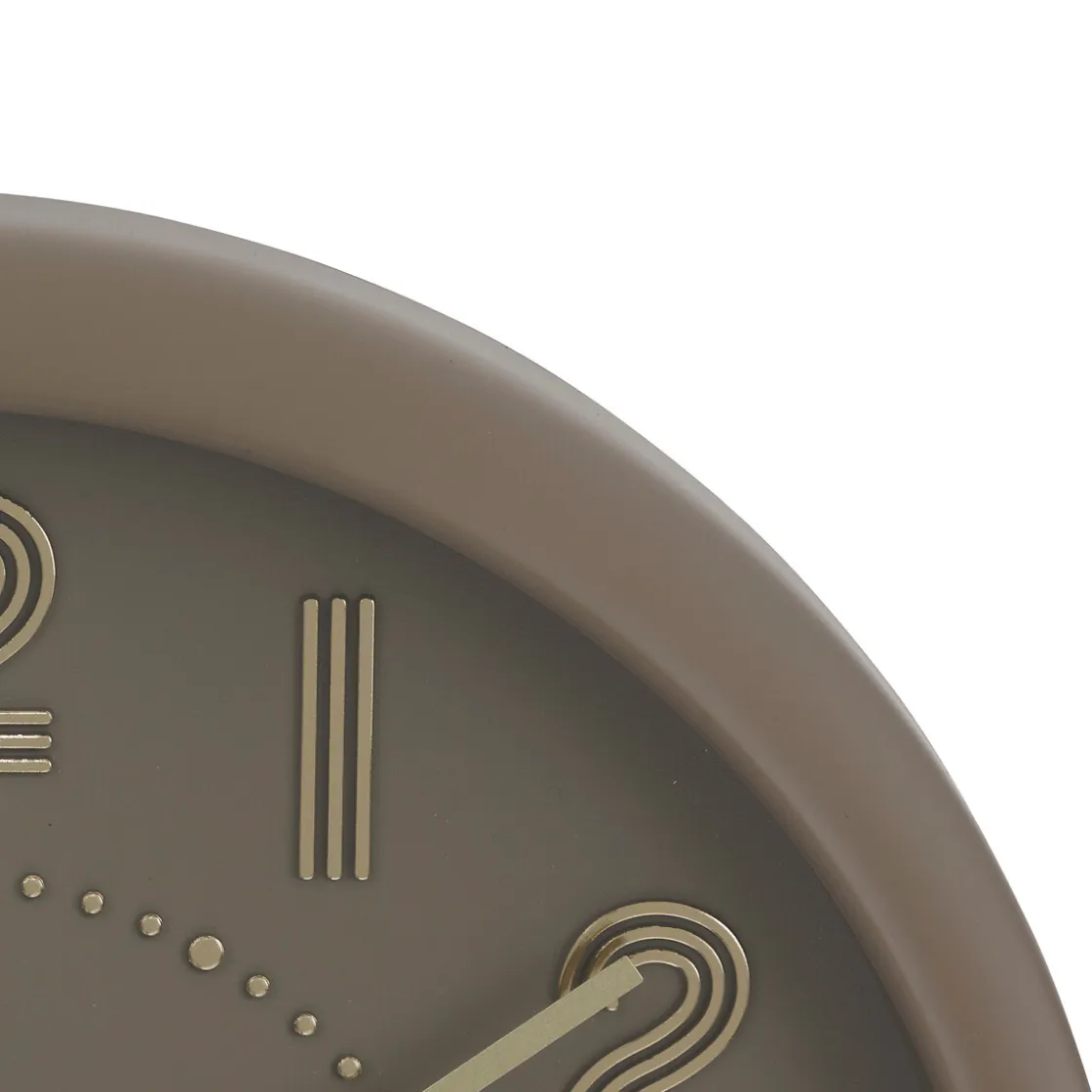 atmosphera Relojes>Reloj de pared ALIZEE taupe 30.5cm