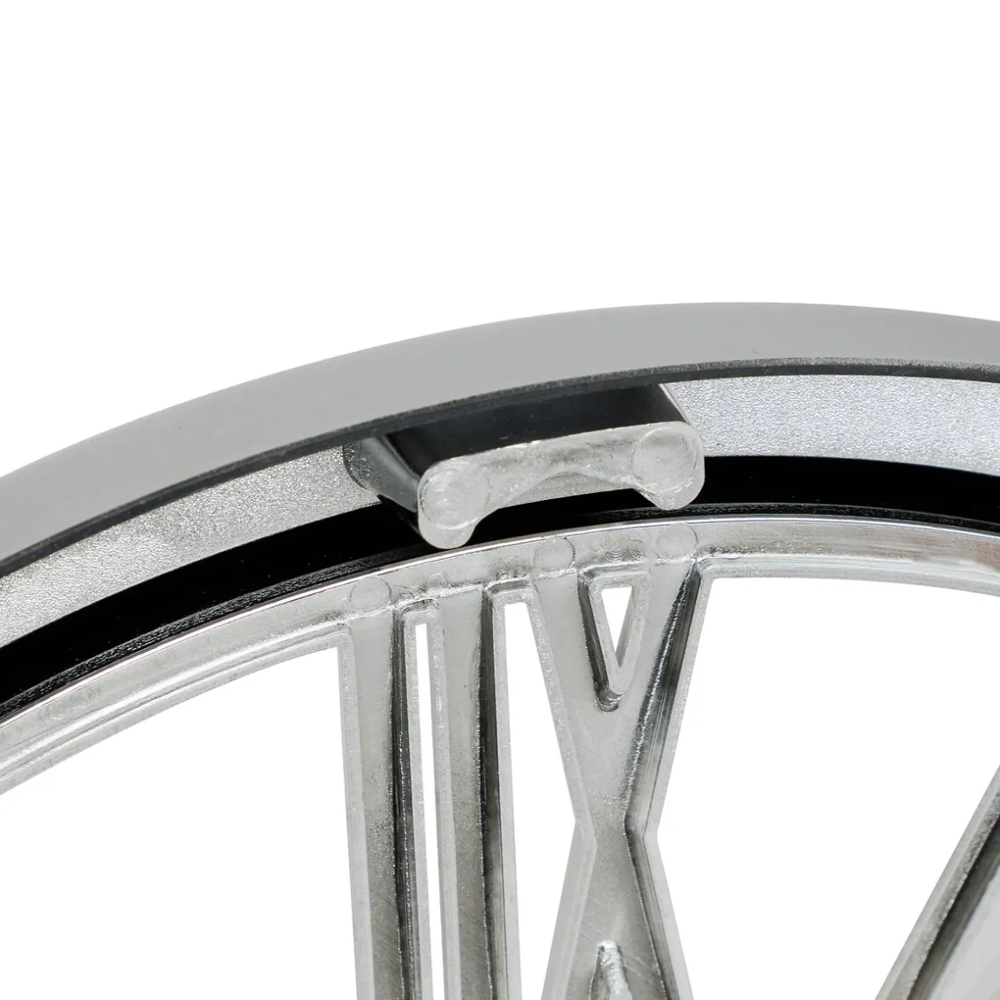 atmosphera Relojes>Reloj de pared RICKY plateado