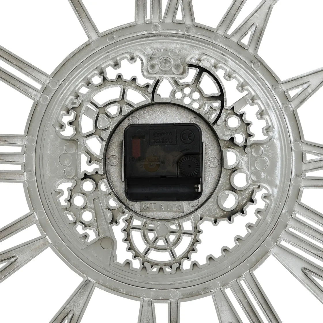 atmosphera Relojes>Reloj de pared RICKY plateado