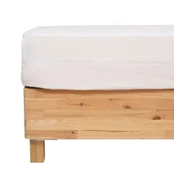 atmosphera Sábanas Y Protectores>Sábana ajustable PRISCIA blanca 160x200cm