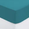 atmosphera Sábanas Y Protectores>Sábana bajera ajustable azul 140x190cm