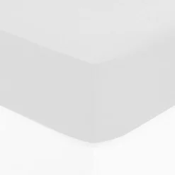 atmosphera Sábanas Y Protectores>Sábana bajera ajustable blanca 140x190cm