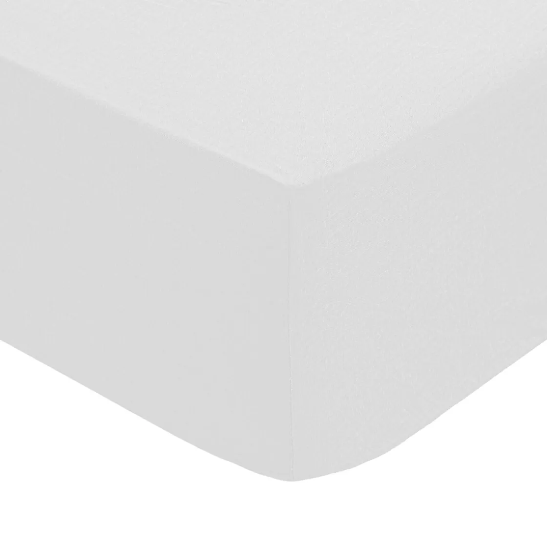 atmosphera Sábanas Y Protectores>Sábana bajera blanco ajustable de algodón percal