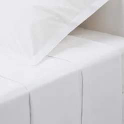 atmosphera Sábanas Y Protectores>Sábana encimera blanca 240x290cm