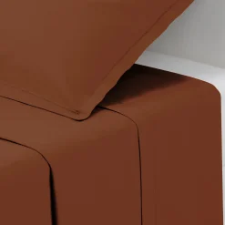 atmosphera Sábanas Y Protectores>Sábana encimera terracota 180x290cm