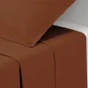atmosphera Sábanas Y Protectores>Sábana encimera terracota 240x290cm