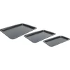 secret d'gourmet Bandejas Y Platos Para Horno>Set 3 Bandejas P/Horno Antiadherentes