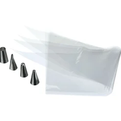 secret d'gourmet Moldes Y Otros Utensilios De Cocina>Set 20 Mangas Pasteleras+ 4 Boquillas
