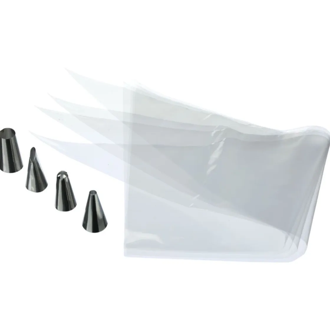 secret d'gourmet Moldes Y Otros Utensilios De Cocina>Set 20 Mangas Pasteleras+ 4 Boquillas