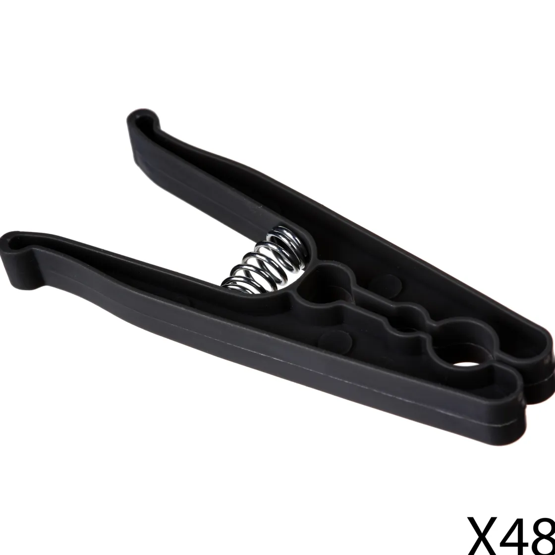 basics Auxiliares De Limpieza>Set 48 Pinzas Coloridas Para La Ropa