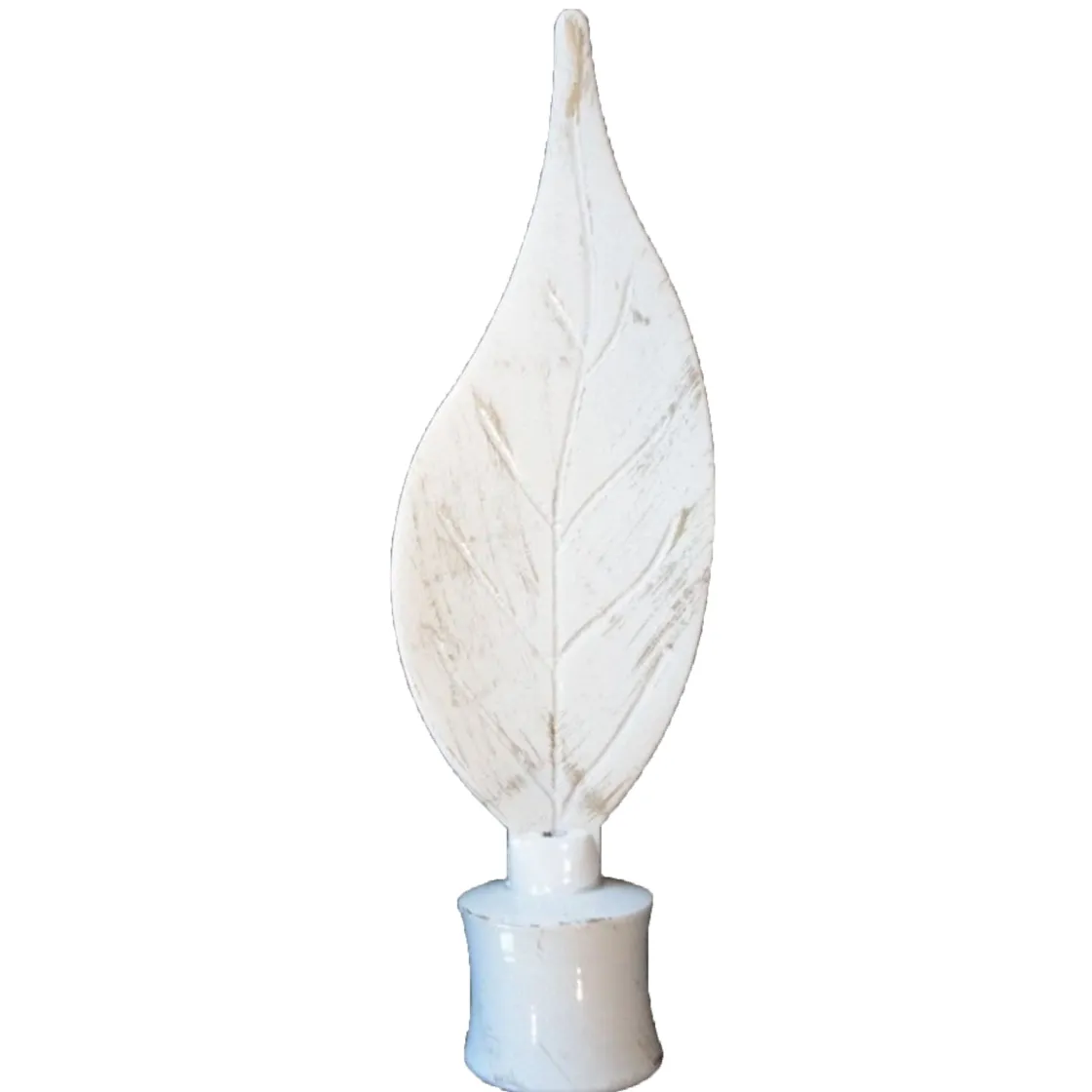 atmosphera Varillas Y Accesorios>Set 2 Remates D20 Feuille Blanco