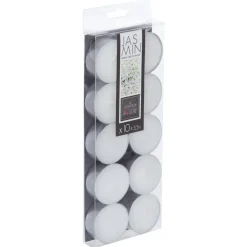 atmosphera Velas>Set 10 Velas Tealight Aroma Jazmín