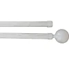 Varillas Y Accesorios>Set Barra Cortina Extens.Doble 210-380Cm