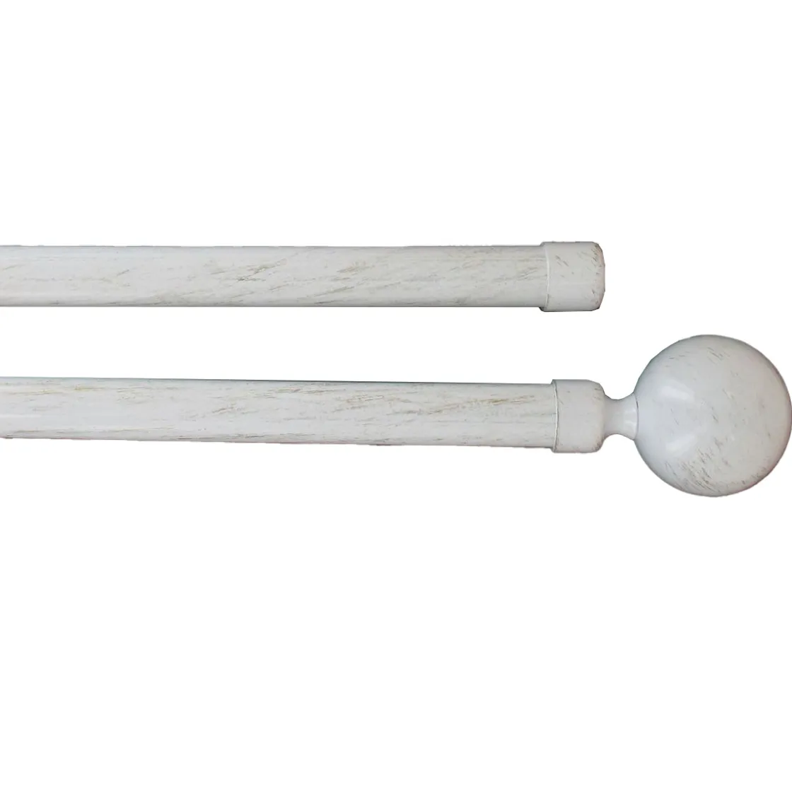 Varillas Y Accesorios>Set Barra Cortina Extens.Doble 210-380Cm
