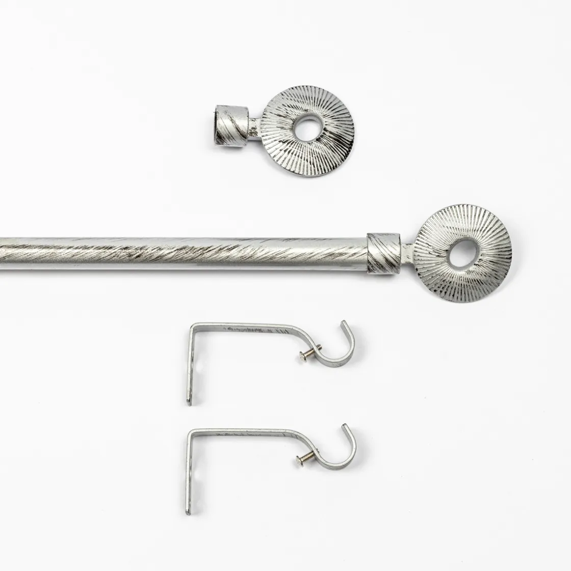 atmosphera Varillas Y Accesorios>Set Barra Cortina Extensible 120-210Cm