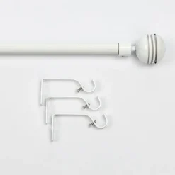 Varillas Y Accesorios>Set Barra Cortina Extensible 210-380Cm